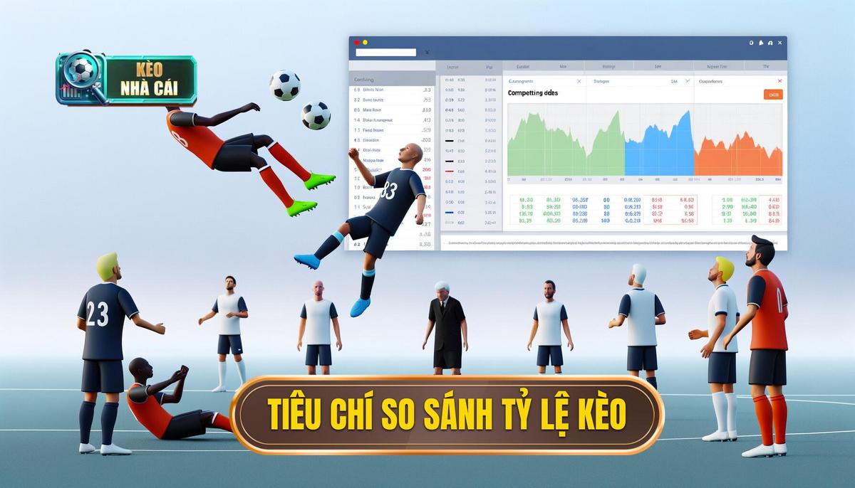 So sánh tỷ lệ kèo giữa 5 nhà cái lớn nhất hiện nay 3 Tiêu chí đánh giá khi so sánh tỷ lệ kèo