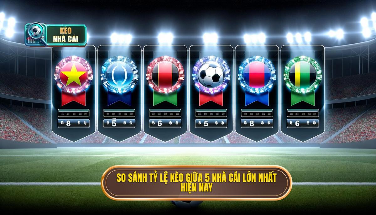 So sánh tỷ lệ kèo giữa 5 nhà cái lớn nhất hiện nay 4 So sánh tỷ lệ kèo giữa 5 nhà cái lớn nhất hiện nay