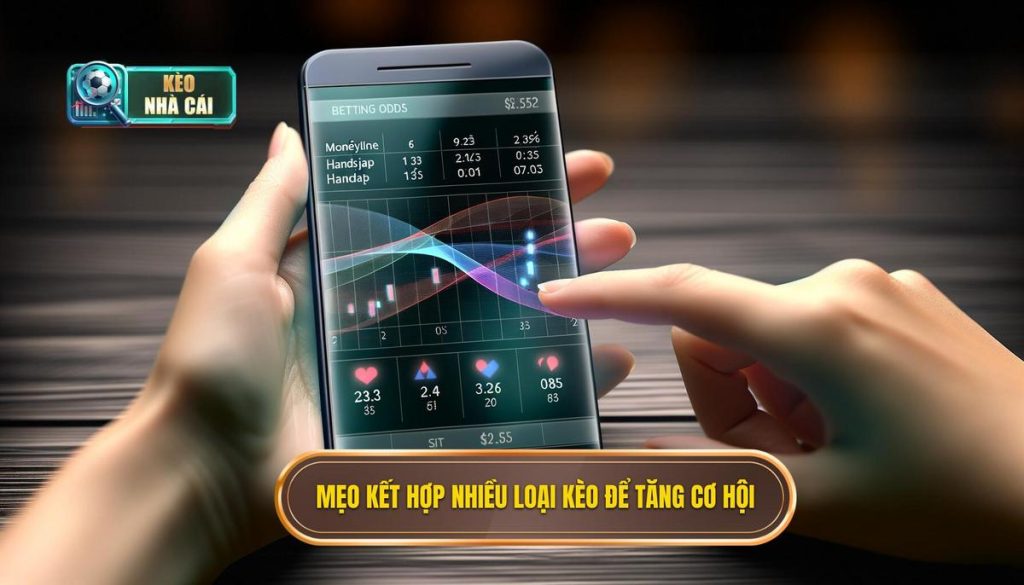 Mẹo kết hợp nhiều loại kèo để tăng cơ hội