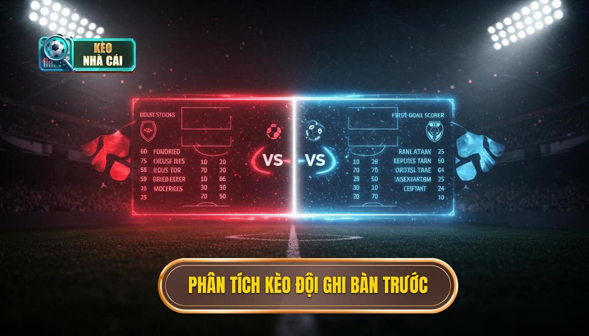 Kèo Cược Đội Ghi Bàn Trước: Chiến Lược Thắng Lớn Từ KÈO NHÀ CÁI 2 Phân Tích Sâu Sắc Về Kèo Cược Đội Ghi Bàn Trước