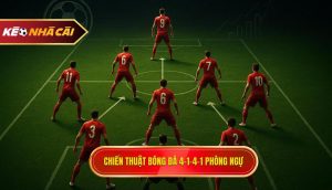 Chiến thuật bóng đá 4-1-4-1 phòng ngự