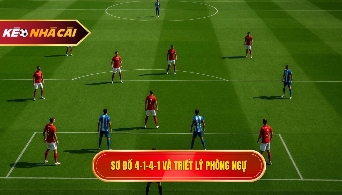 Chiến thuật bóng đá 4-1-4-1 phòng ngự: Bí quyết làm chủ tuyến giữa và bảo vệ khung thành 2 Phần 1_ Khái quát về Sơ đồ 4-1-4-1 và Triết lý Phòng ngự
