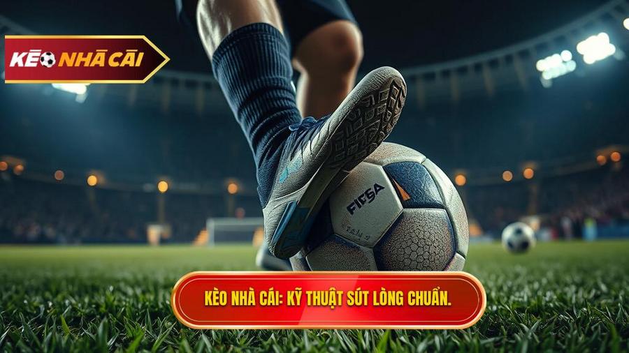 Kỹ thuật sút bóng bằng lòng bàn chân phải