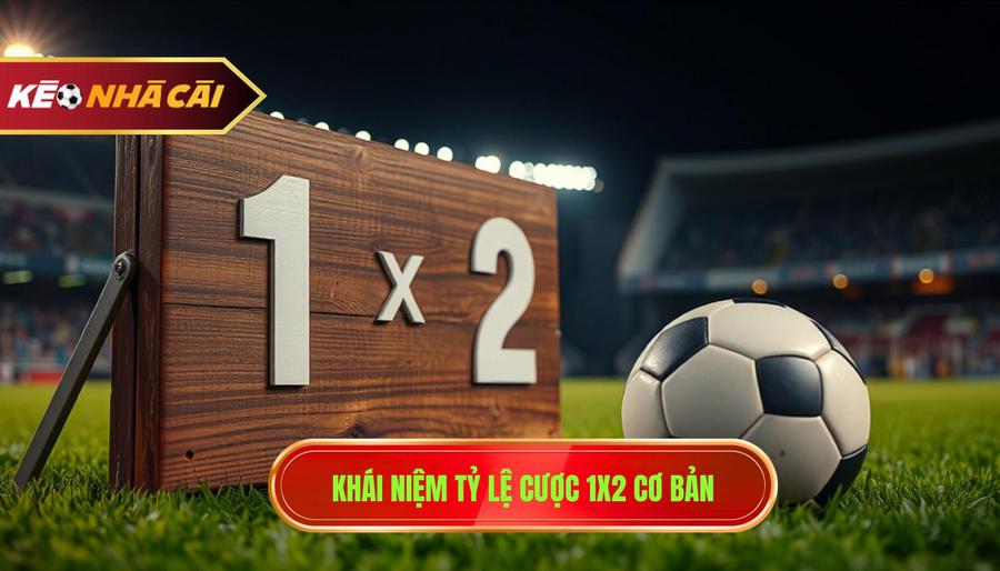 Tỷ lệ cược 1x2 là gì? Khái niệm cơ bản cho người mới