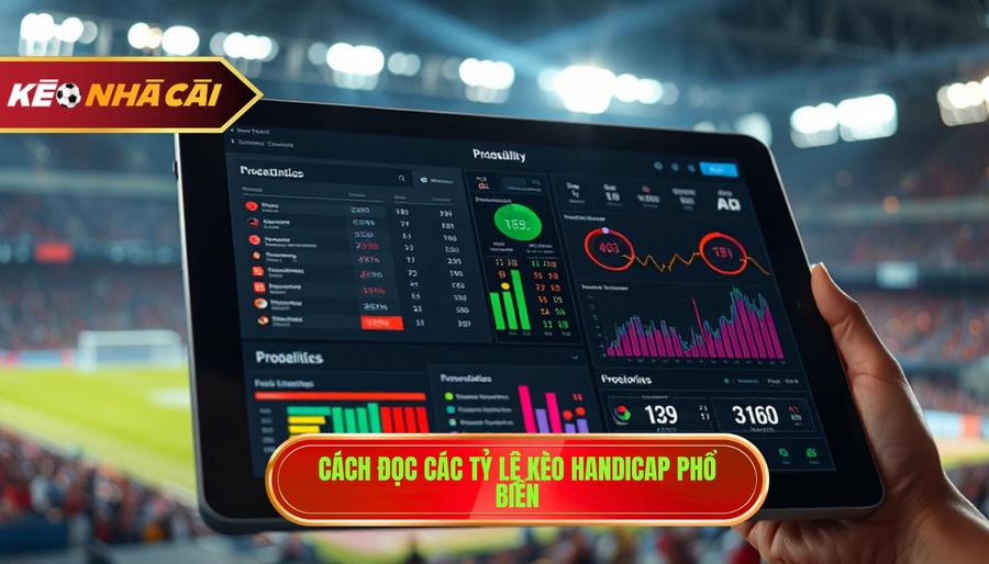 Cách đọc các tỷ lệ kèo handicap bóng đá phổ biến nhất