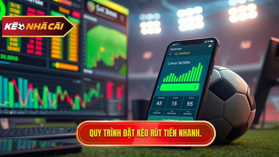 Hướng dẫn quy trình đặt kèo bóng đá rút tiền nhanh tại KÈO NHÀ CÁI