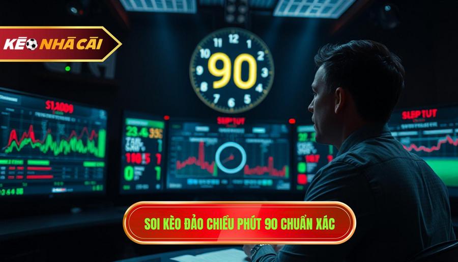 Chiến thuật soi kèo đảo chiều phút 90 từ chuyên gia KÈO NHÀ CÁI